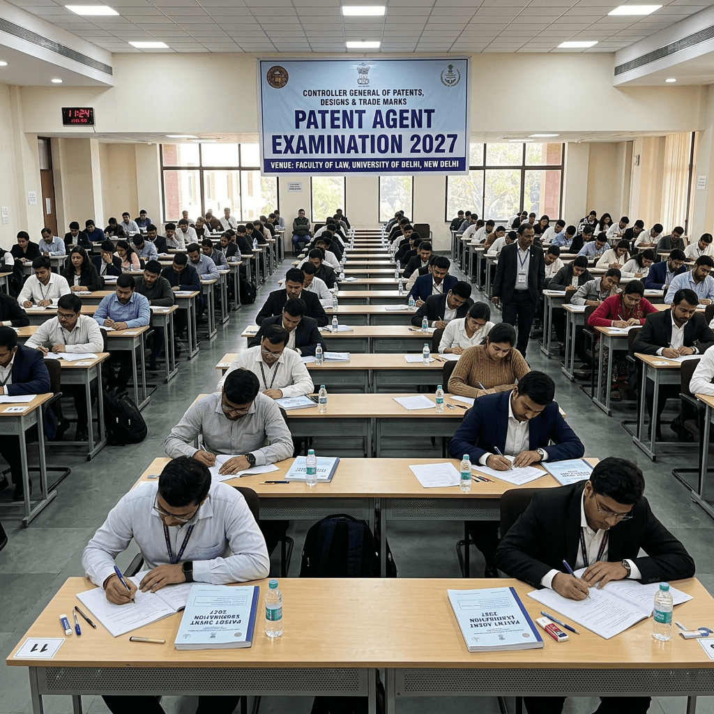 Patent Agent Examination 2027 at Faculty of Law, University of Delhi, New Delhi